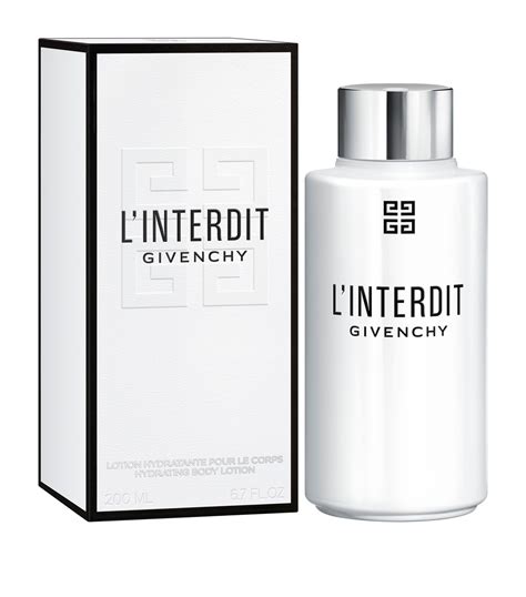 l'interdit givenchy body cream